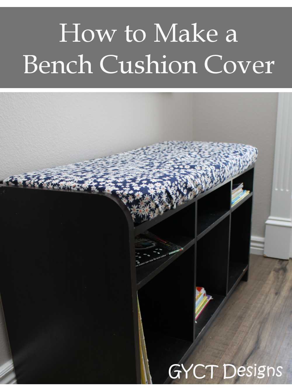 Hide Those Nasty Stains How to Make a Bench Cushion Cover Sew Simple