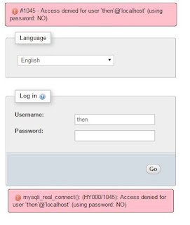 Wamp phpmyadmin access denied