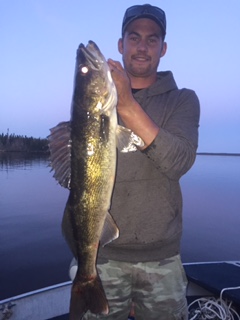 huge giant trophy pike Red Lake Ontario fishing report Nungesser Anglers Kingdom