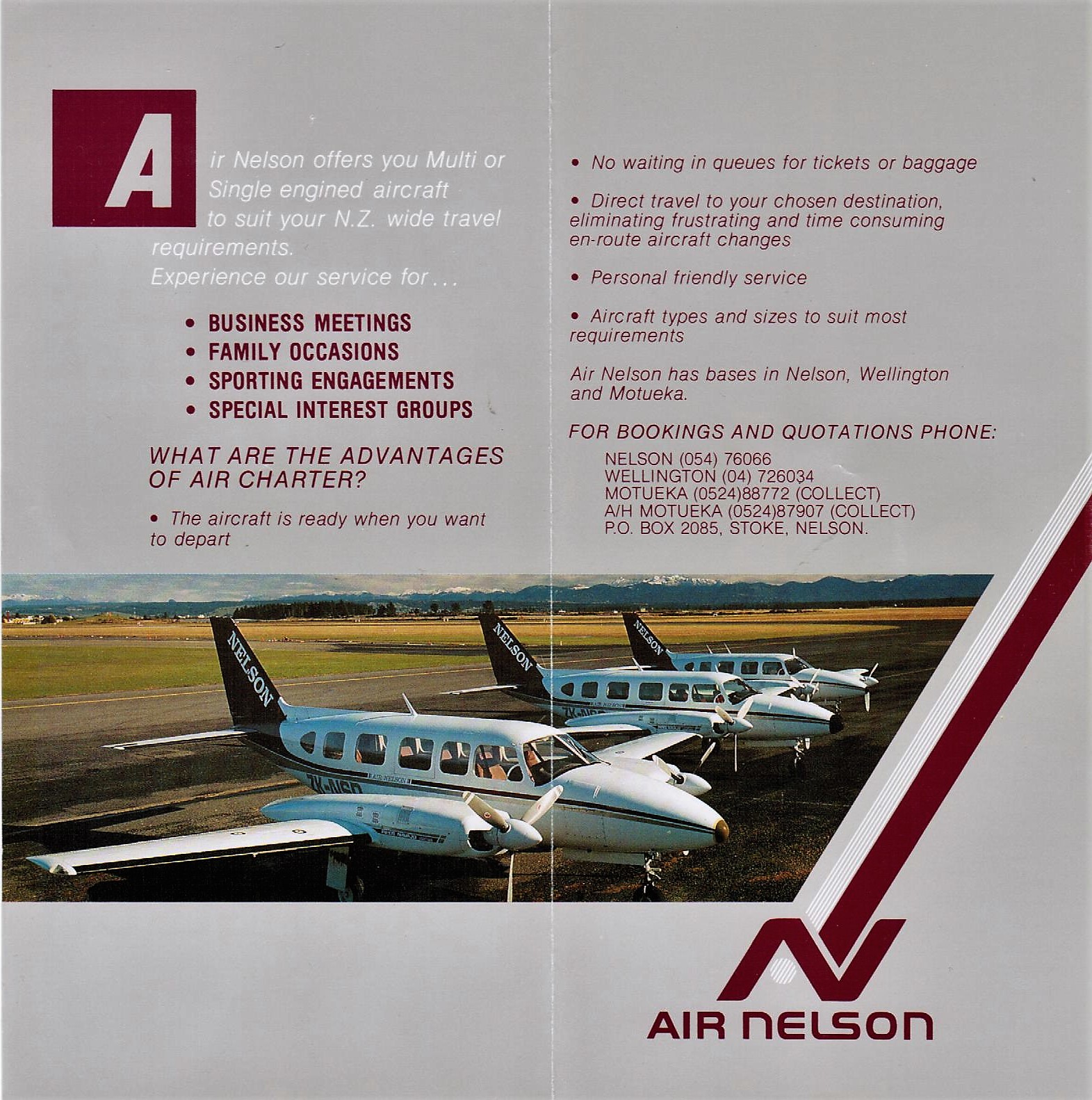 3rd Level New Zealand Air Nelson Part 1 The NelsonWellington