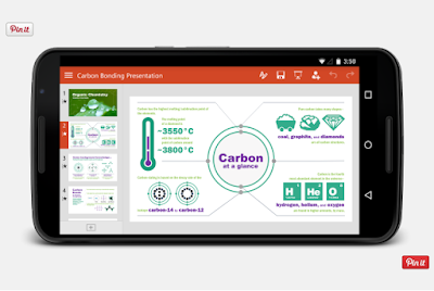 Template dan Tema gratis untuk Microsoft PowerPoint pada Android Phone