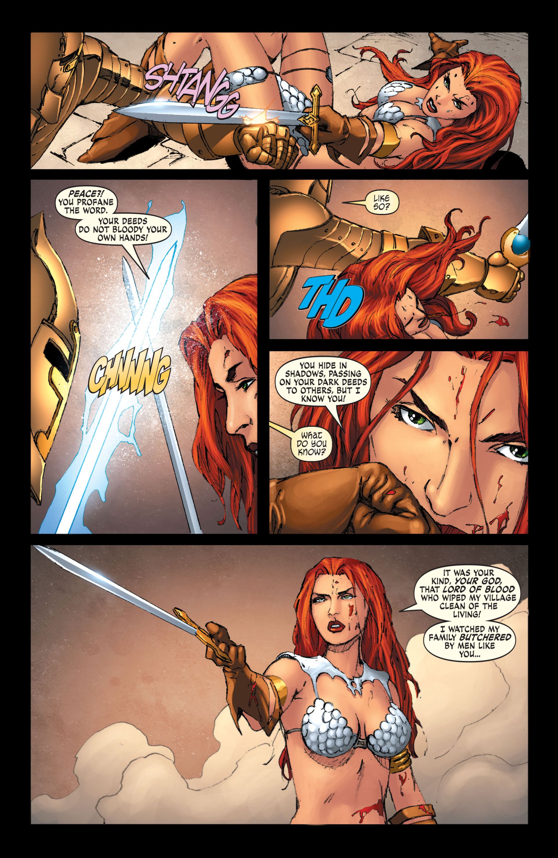 Read online Red Sonja (2005) comic -  Issue #6 - 6