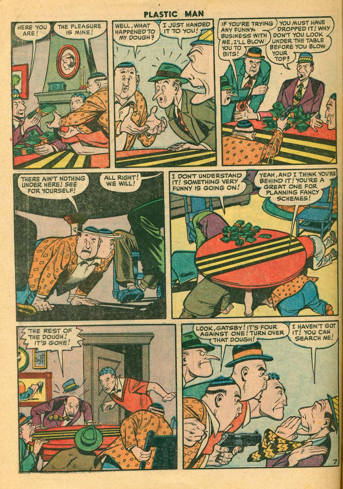 Read online Plastic Man (1943) comic -  Issue #27 - 48