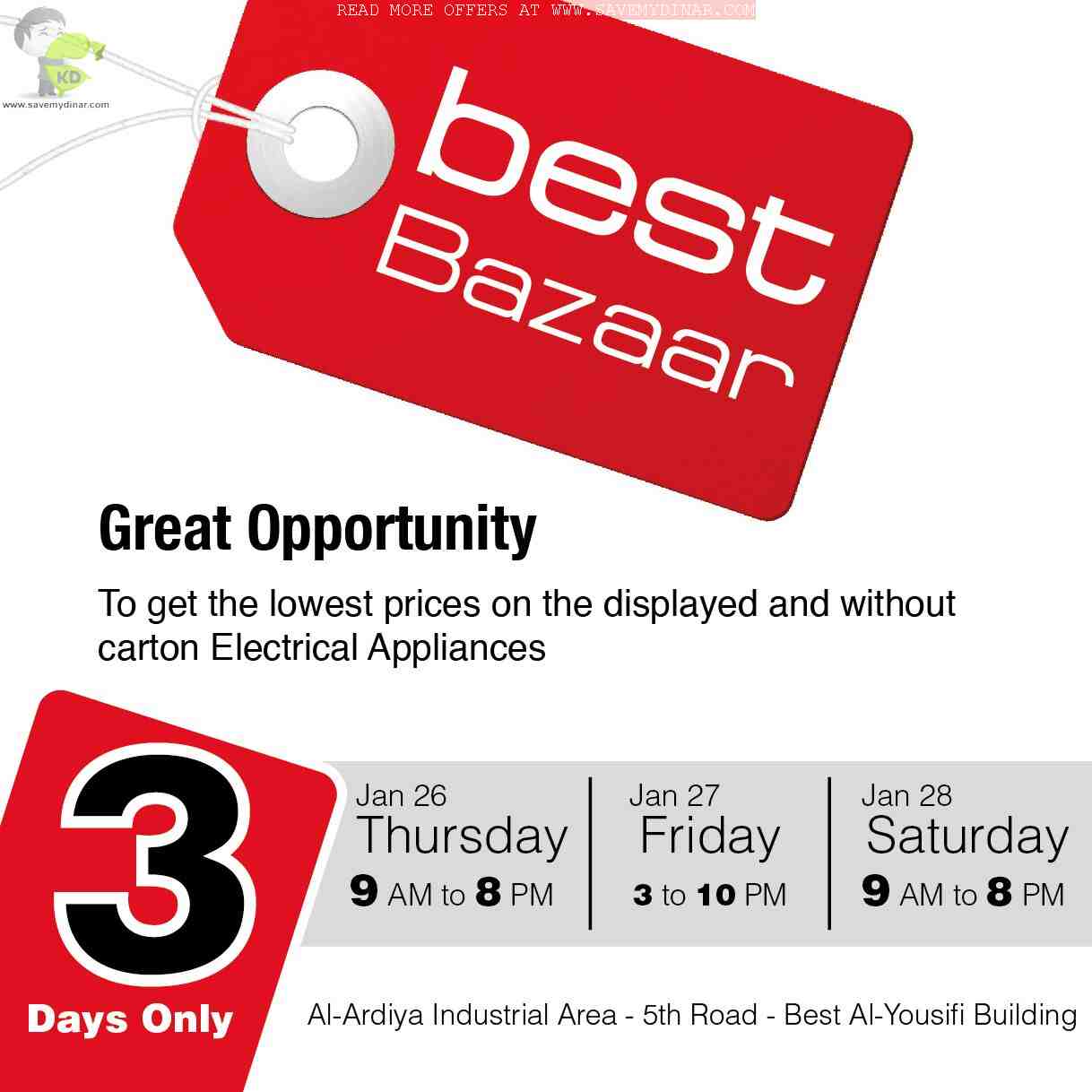 Best Al Yousifi Kuwait Best Electronic Bazaar SaveMyDinar Offers
