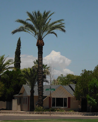 Distant Clouds in Scottsdale on July 6, 2012