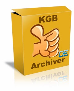 ضغط الملفات بأقصى مستوى من 2 جيغا إلى 20 ميغا برنامج KGB Archiver v1.2.1.24