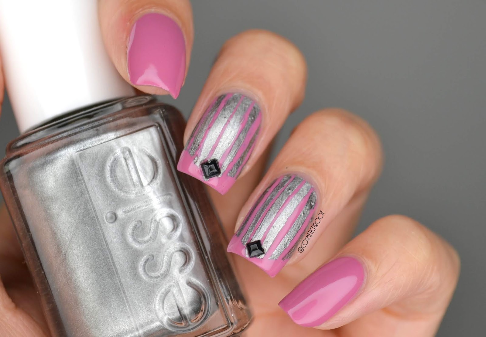 Nails Here We Go Again With The Stripes Manimonday Cosmetic Proof Vancouver Beauty Nail Art And Lifestyle Blog