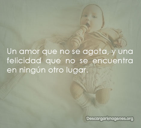 Bebé pequeño frases para compartir.