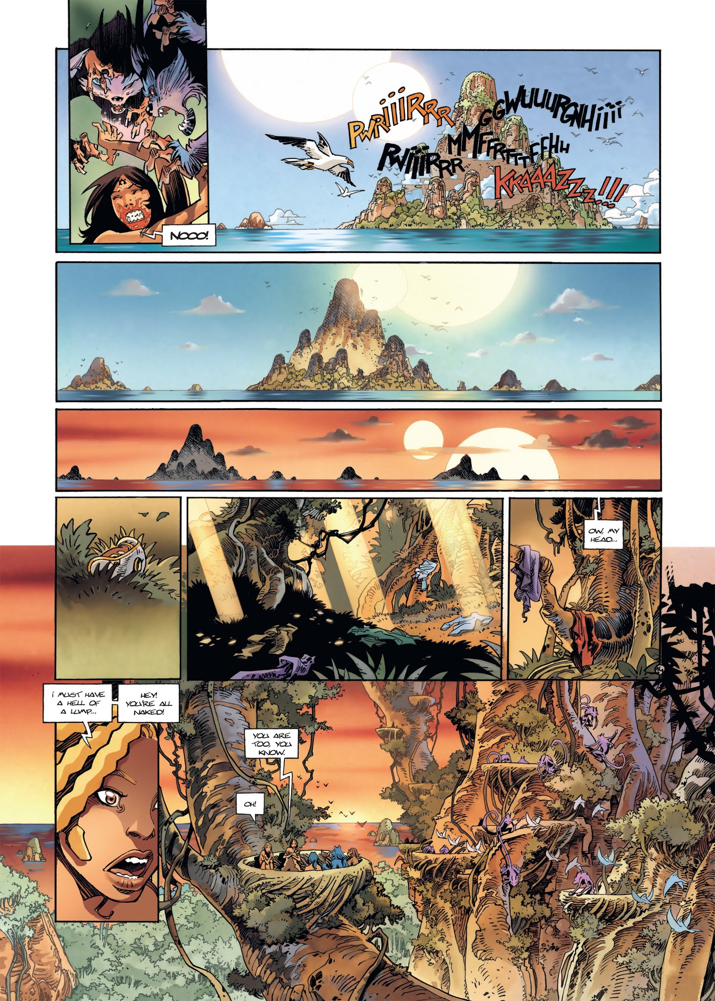 Read online Ythaq comic -  Issue #6 - 16