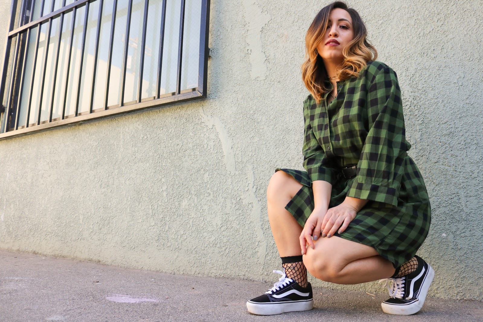 vans platform outfit