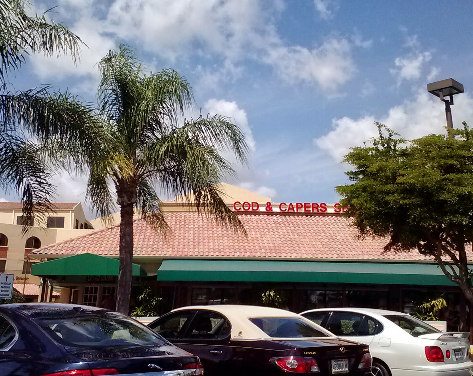 Jane's Bits Cod and Capers Seafood, North Palm Beach as fresh as it gets