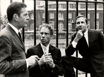 John Cage, Merce Cunningham, and Robert Rauschenberg, 1964