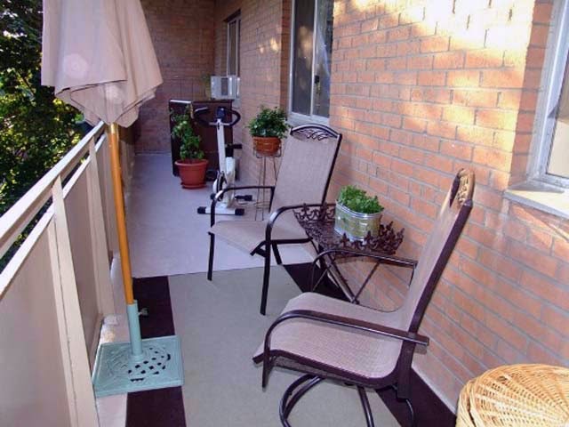 beautiful small apartment patio photo