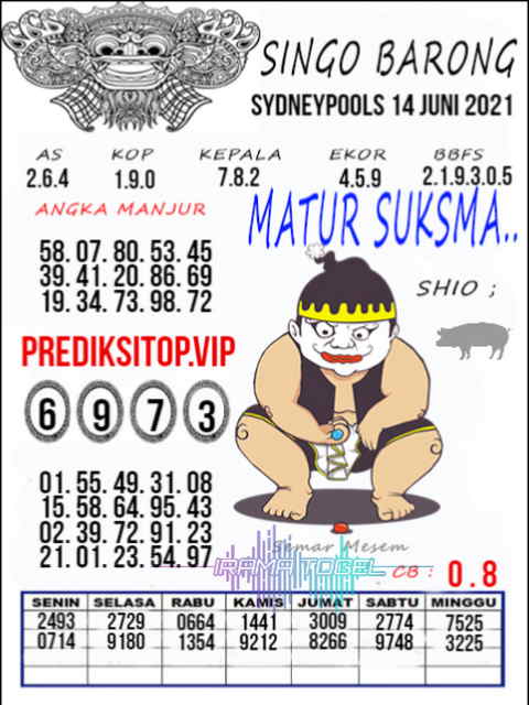 gambar togel sydney