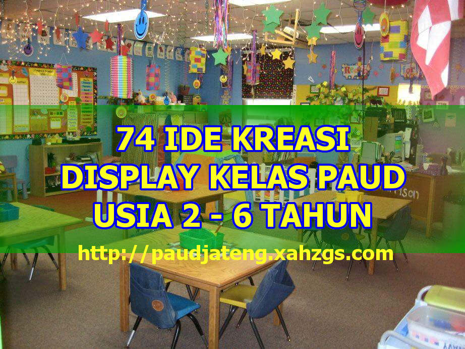 Download 74 Ide Kreasi Display Kelas PAUD  TK KB TPA PAUD  