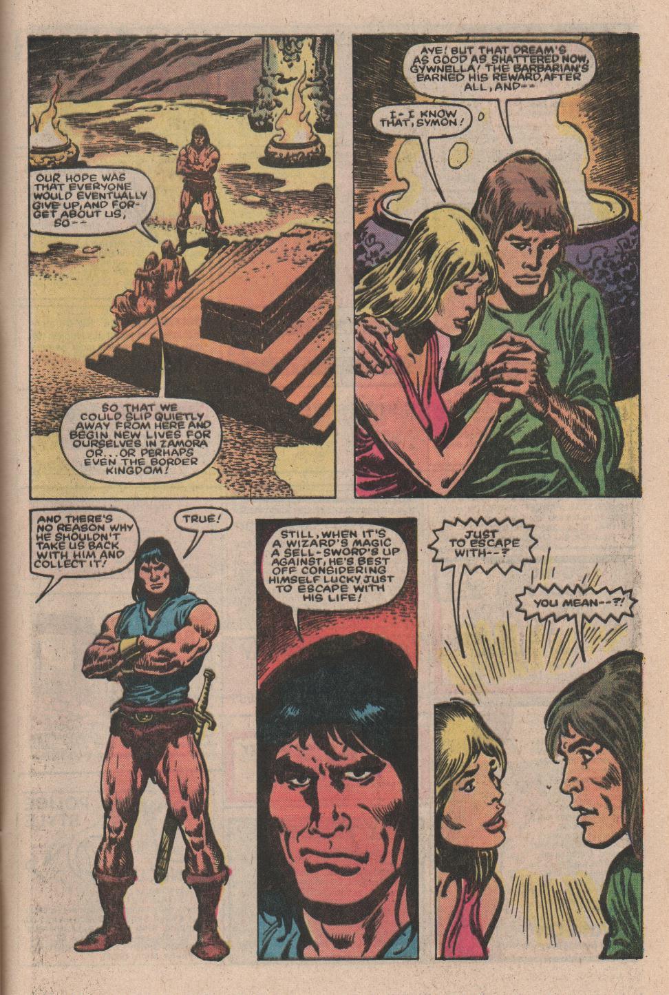 Read online Conan the Barbarian (1970) comic -  Issue #157 - 21