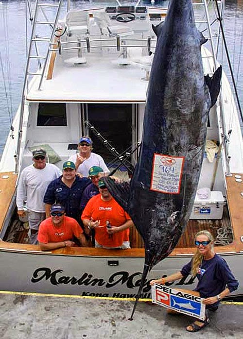 Talking Story.. Sportfishing on the "Marlin Magic II" Kona Coast