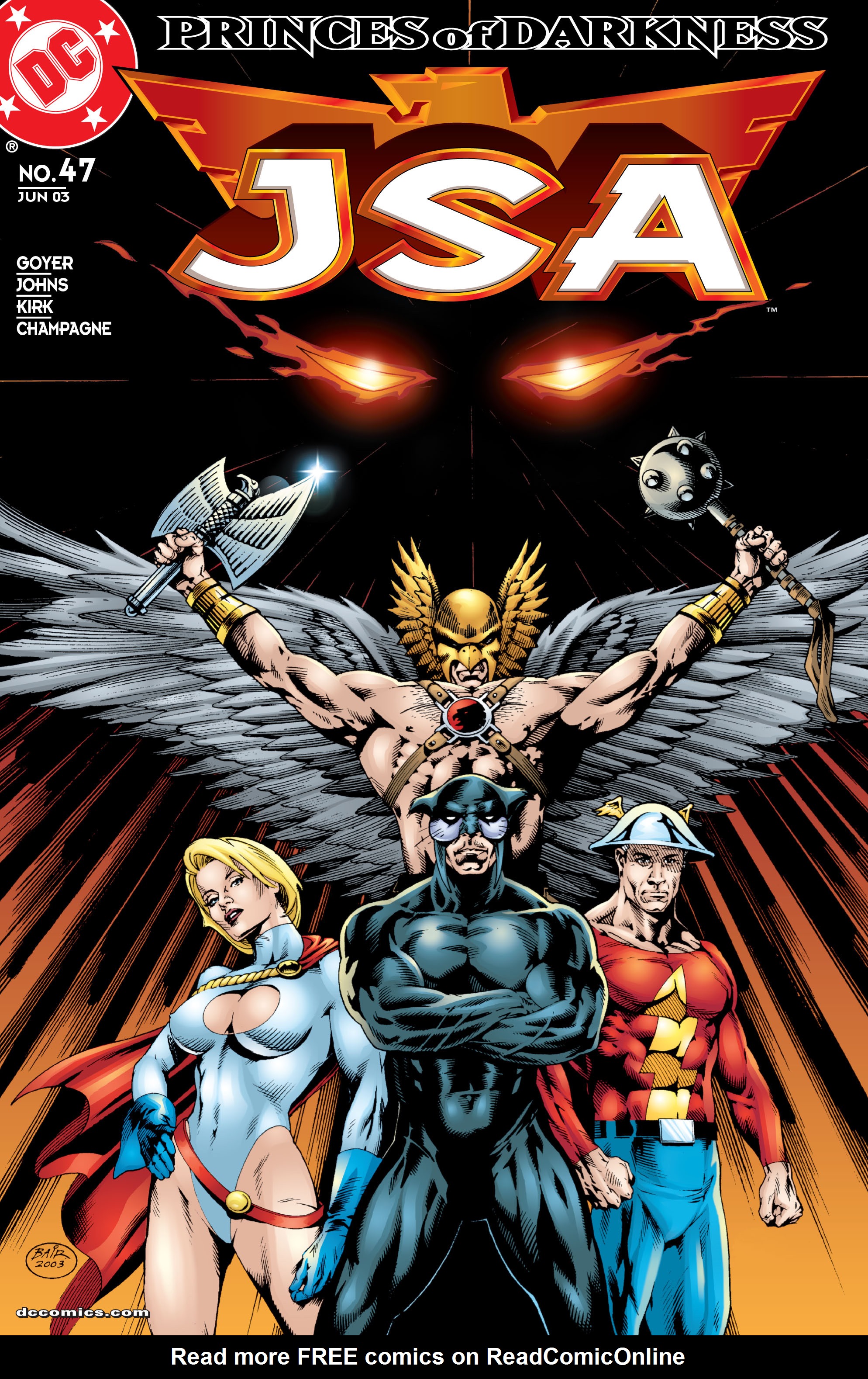 Read online JSA (1999) comic -  Issue #47 - 1