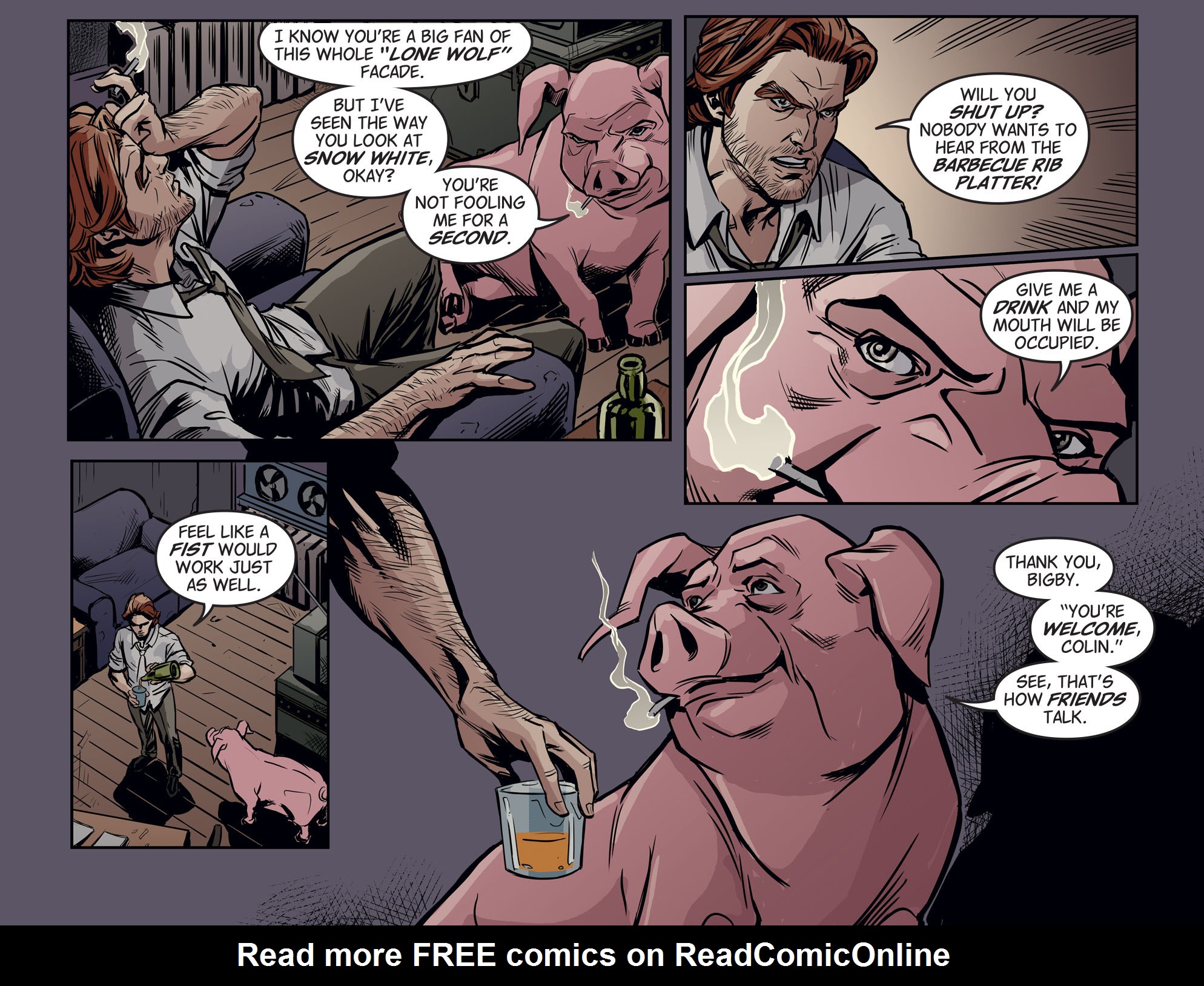 Read online Fables: The Wolf Among Us (2014) comic -  Issue #3 - 16