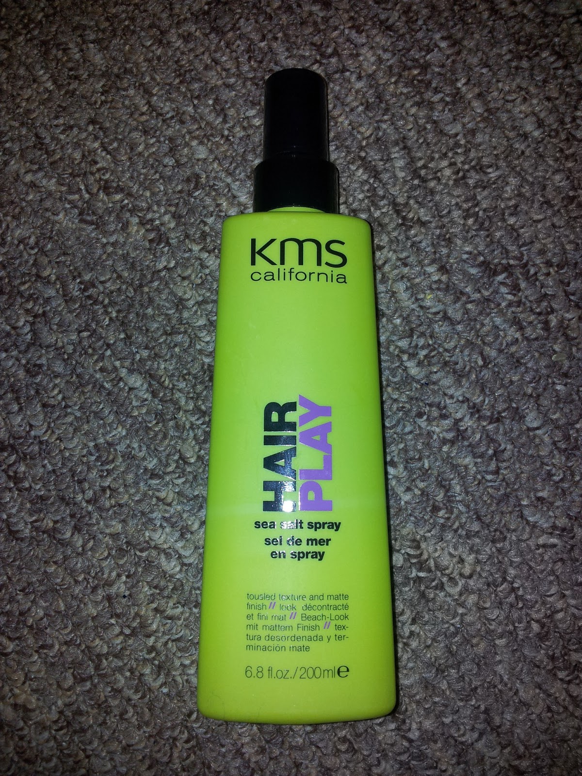 LuckyPretty KMS California Sea Salt Spray Review