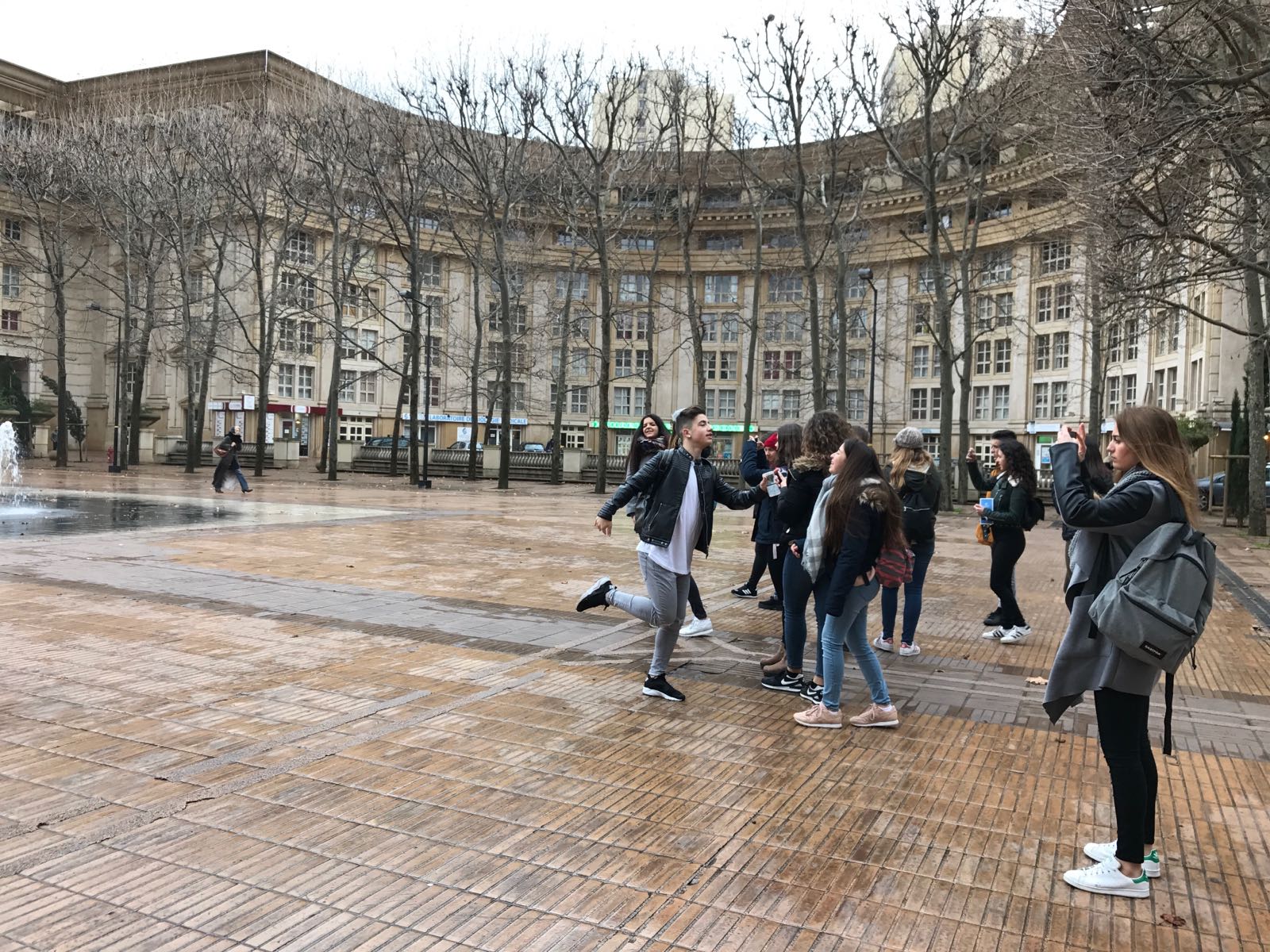 Intercanvi de l'alumnat de Francès al Lycée Jean Jaurès a Saint Clément