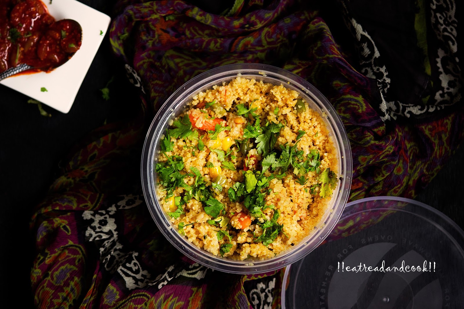 Dalia Upma / Broken Wheat Upma