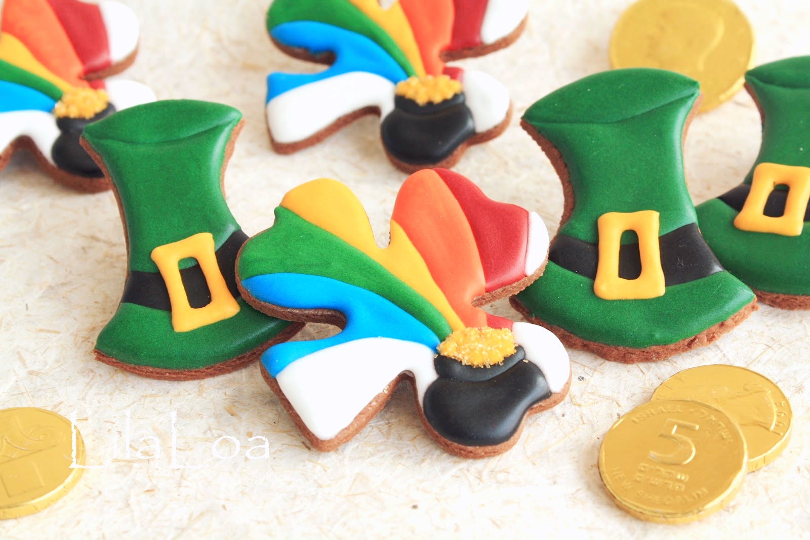 rainbow cookie st patrick s day