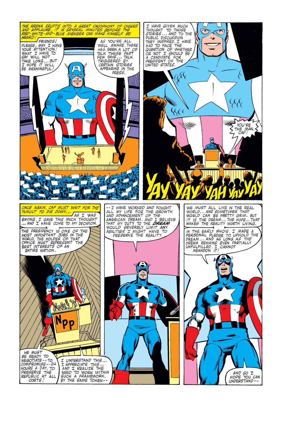 Captain America (1968) Issue #250 #165 - English 17