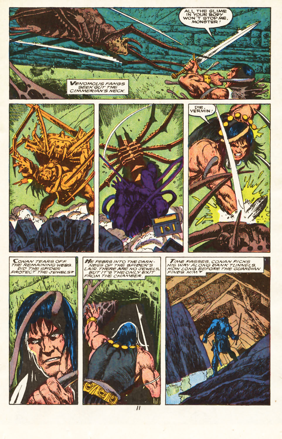 Read online Conan the Barbarian (1970) comic -  Issue #217 - 9