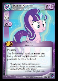 My Little Pony Starlight Glimmer, Apocalypse Now Marks in Time CCG Card