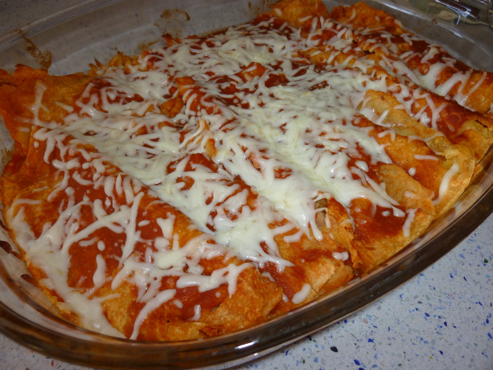 The Yellow Apron Black Bean Enchiladas