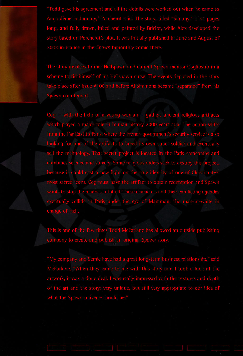 Read online Spawn: Simony comic -  Issue # TPB - 3