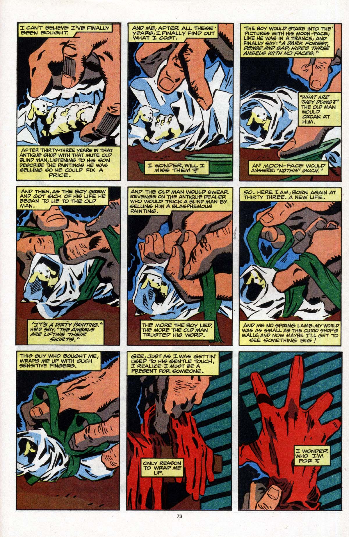 Read online Marvel Holiday Special (1991) comic -  Issue #1992 - 74