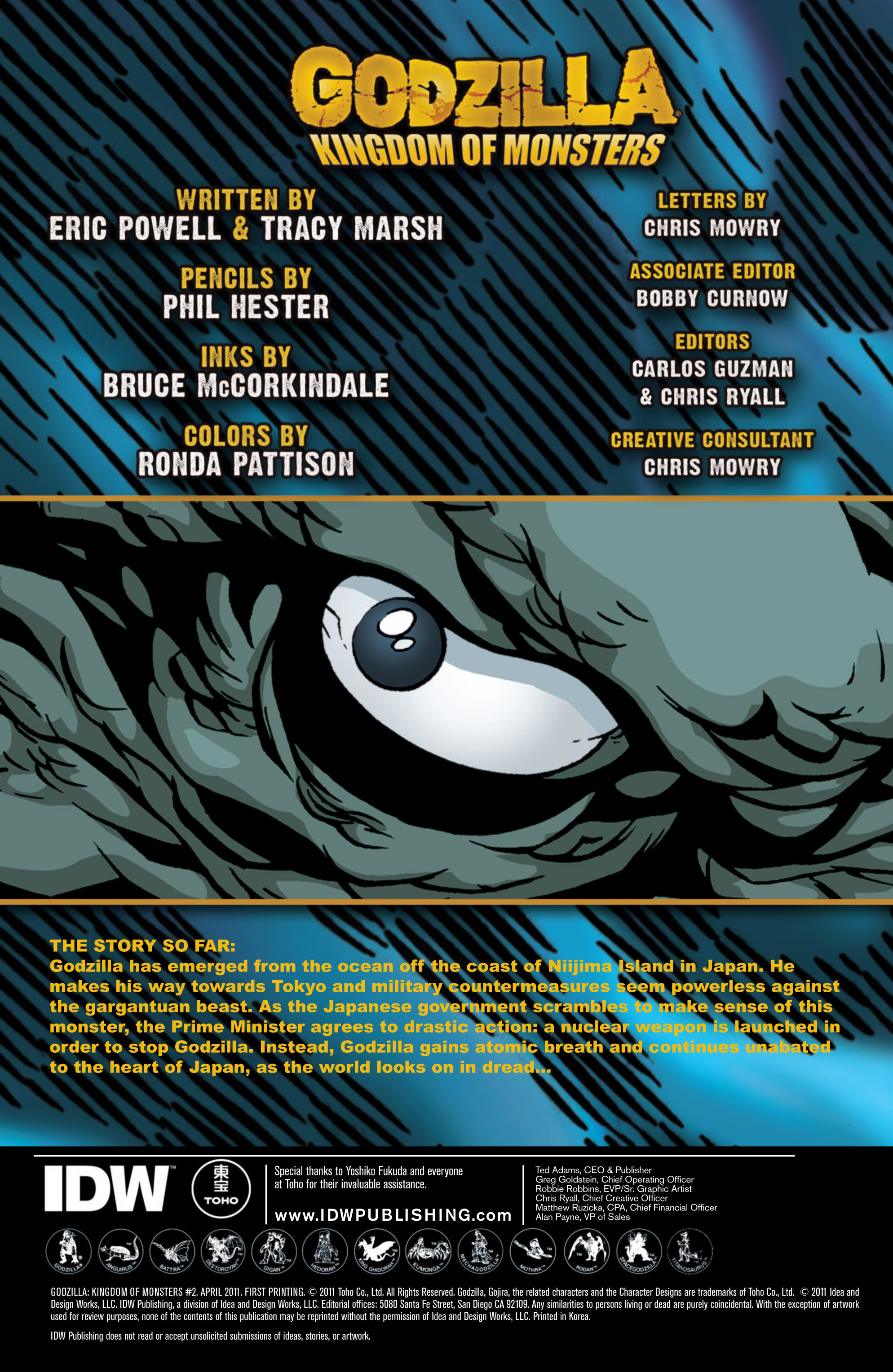 Read online Godzilla: Kingdom of Monsters comic -  Issue #2 - 3