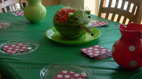 Woodland Party Hedgehog Watermelon