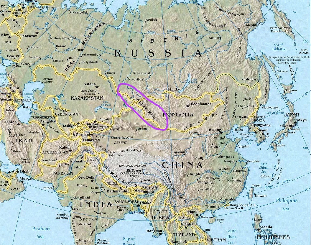 Els viatges del Xavi: Cap a les Altai Els viatges del Xavi: Cap a les Altai