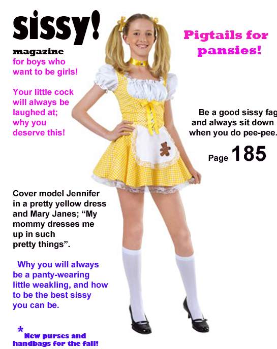 Jennifers Favorite Sissy Captions Sissy Magazine Issue 2