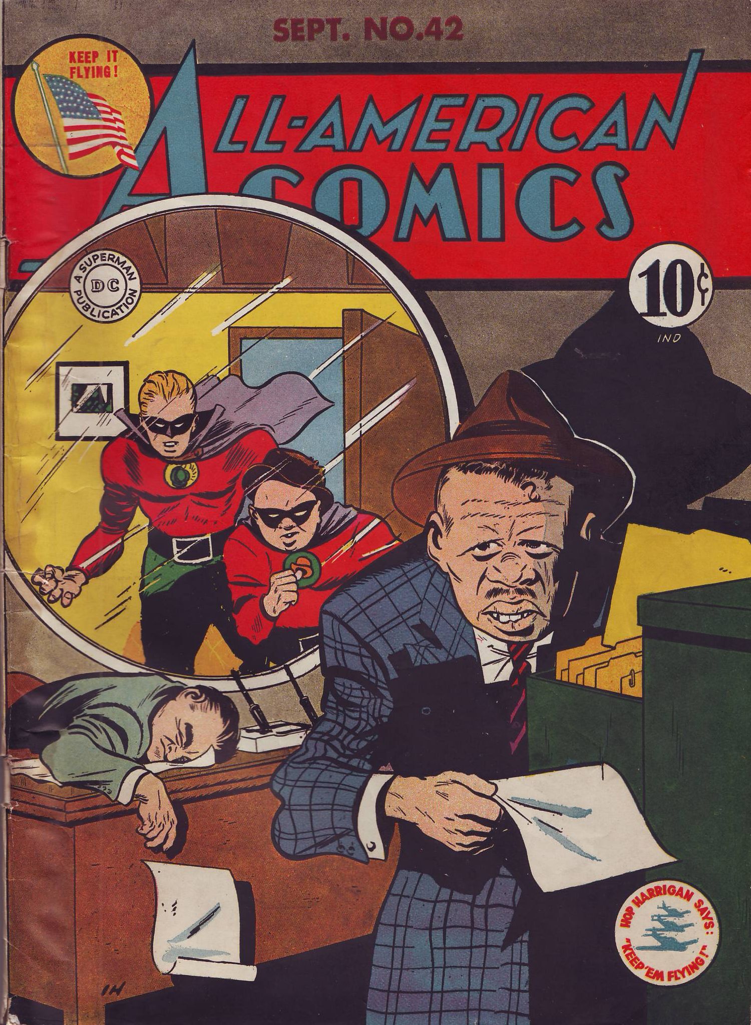 Read online All-American Comics (1939) comic -  Issue #42 - 1