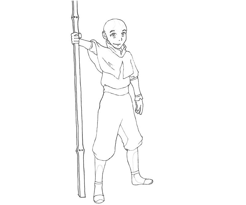 aang coloring pages - photo #49