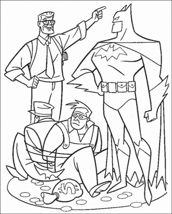 Batman Coloring Pages