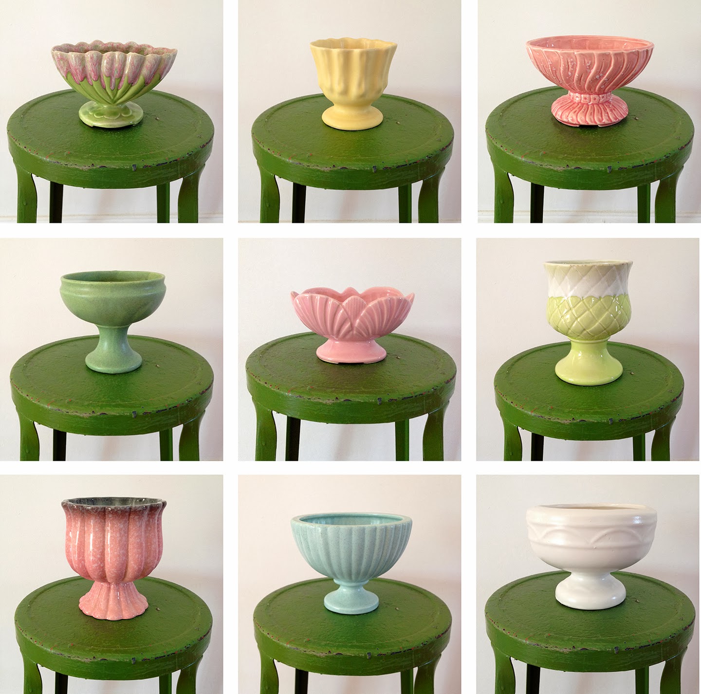 I Love Collecting: PEDESTAL PLANTERS