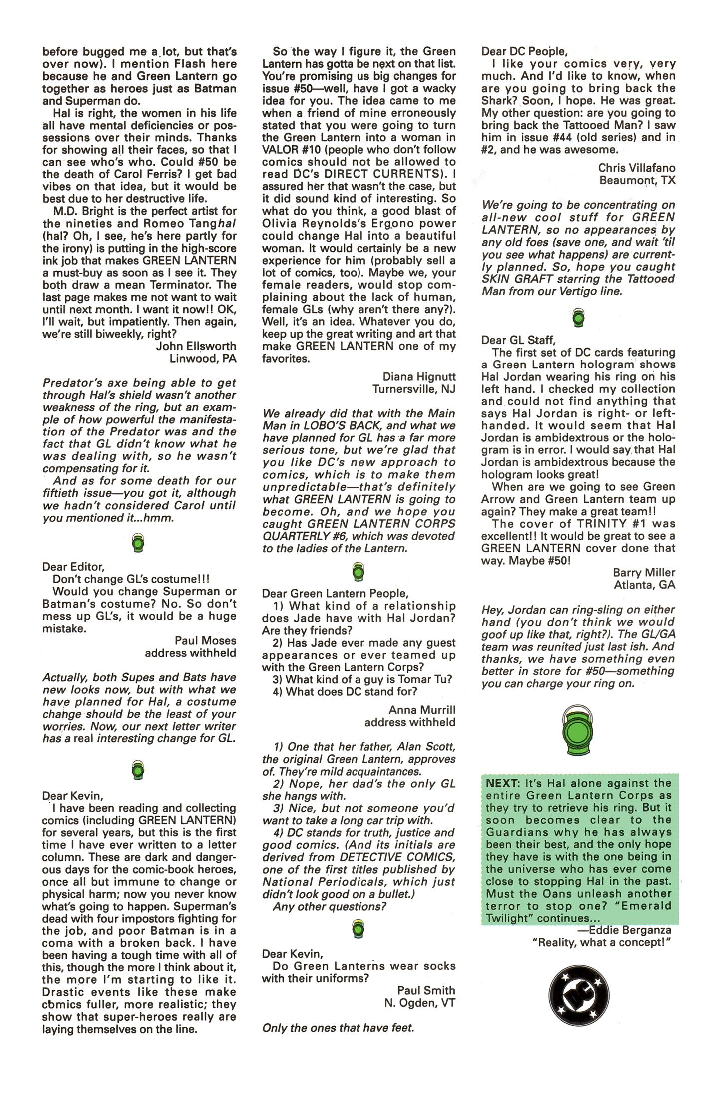 Read online Green Lantern (1990) comic -  Issue #48 - 23