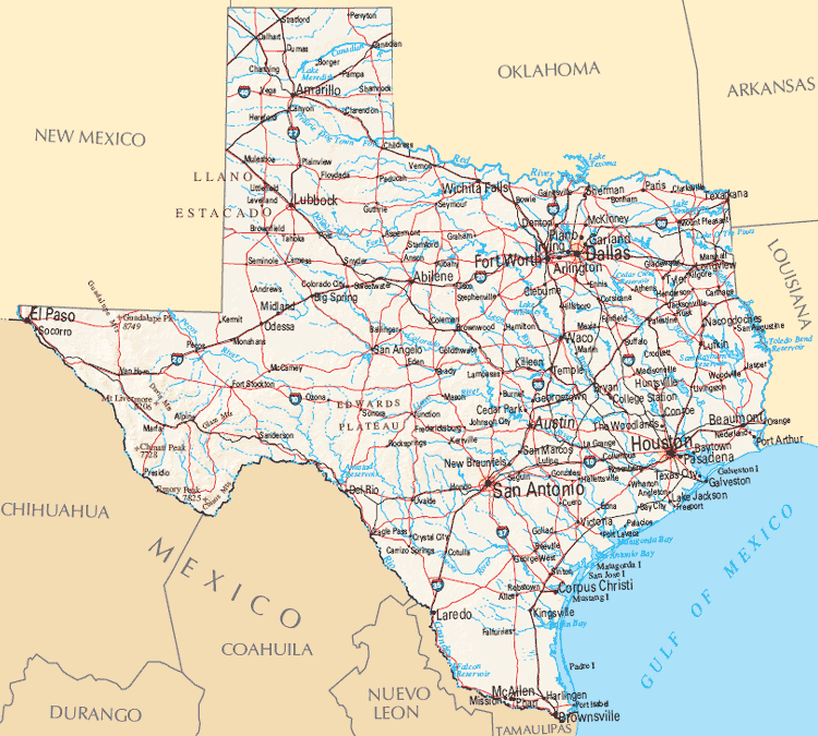 Pictures Of Texas'S State Maps 31