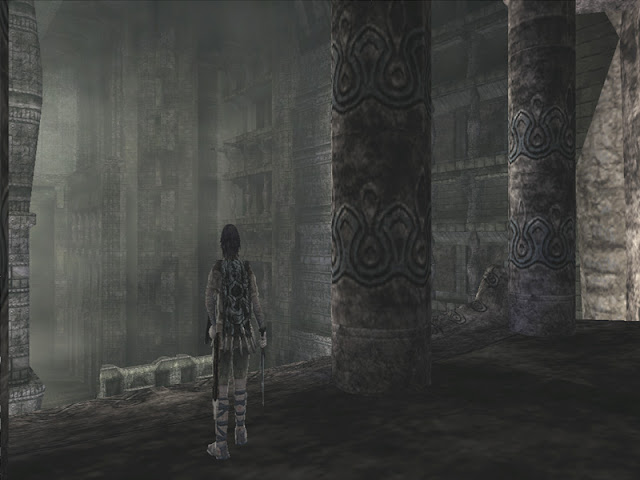 Shadow of the Colossus - PS2 PAL top of #8's temple (not possible) 
