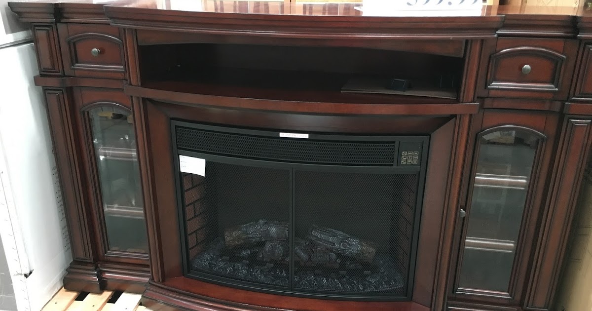 Well Universal 72 Electric Fireplace Media Mantle