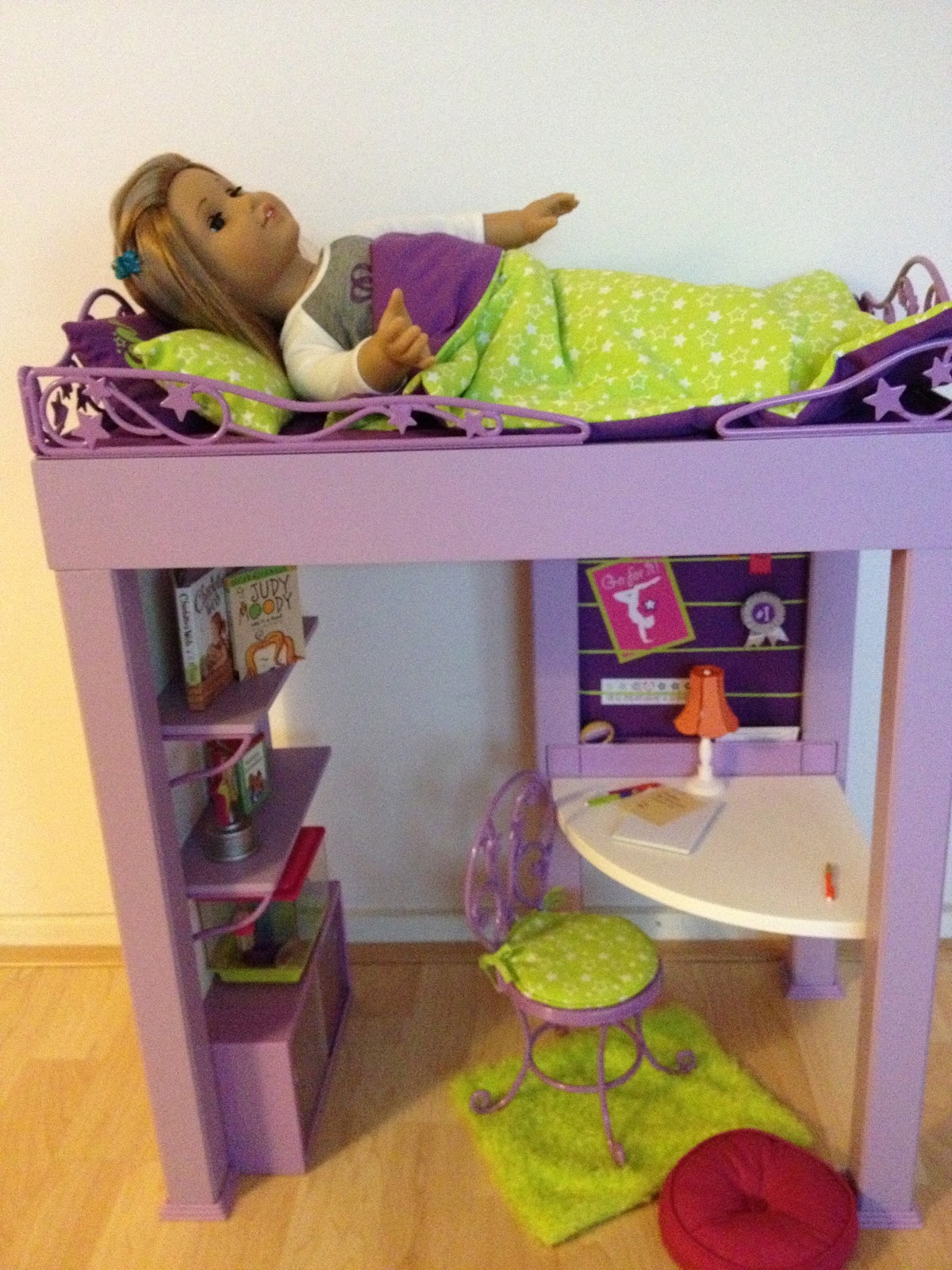 Pretty Lilly An American Girl McKenna s Loft Bed Pretty Lilly An American Girl McKenna s Loft Bed