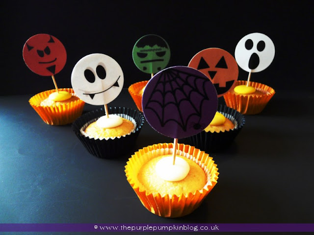 Halloween Toppers at The Purple Pumpkin Blog