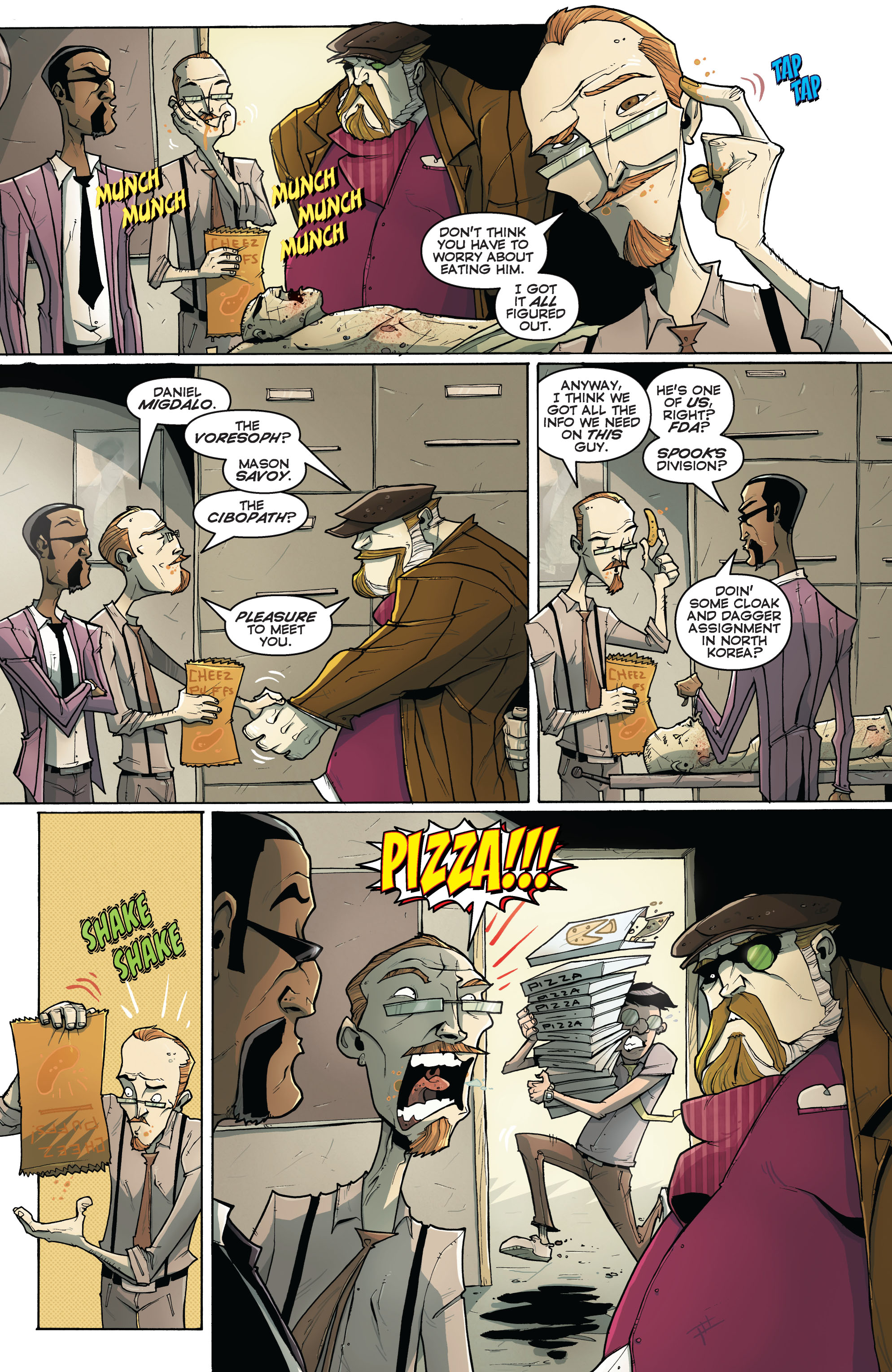 Read online Chew comic -  Issue #18 - 4