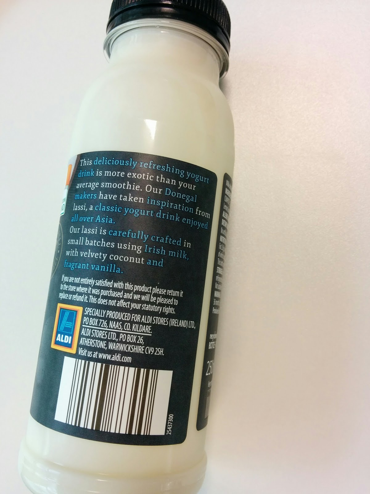 The Excited Eater Aldi Specially Selected Coconut and Vanilla Yogurt Drink