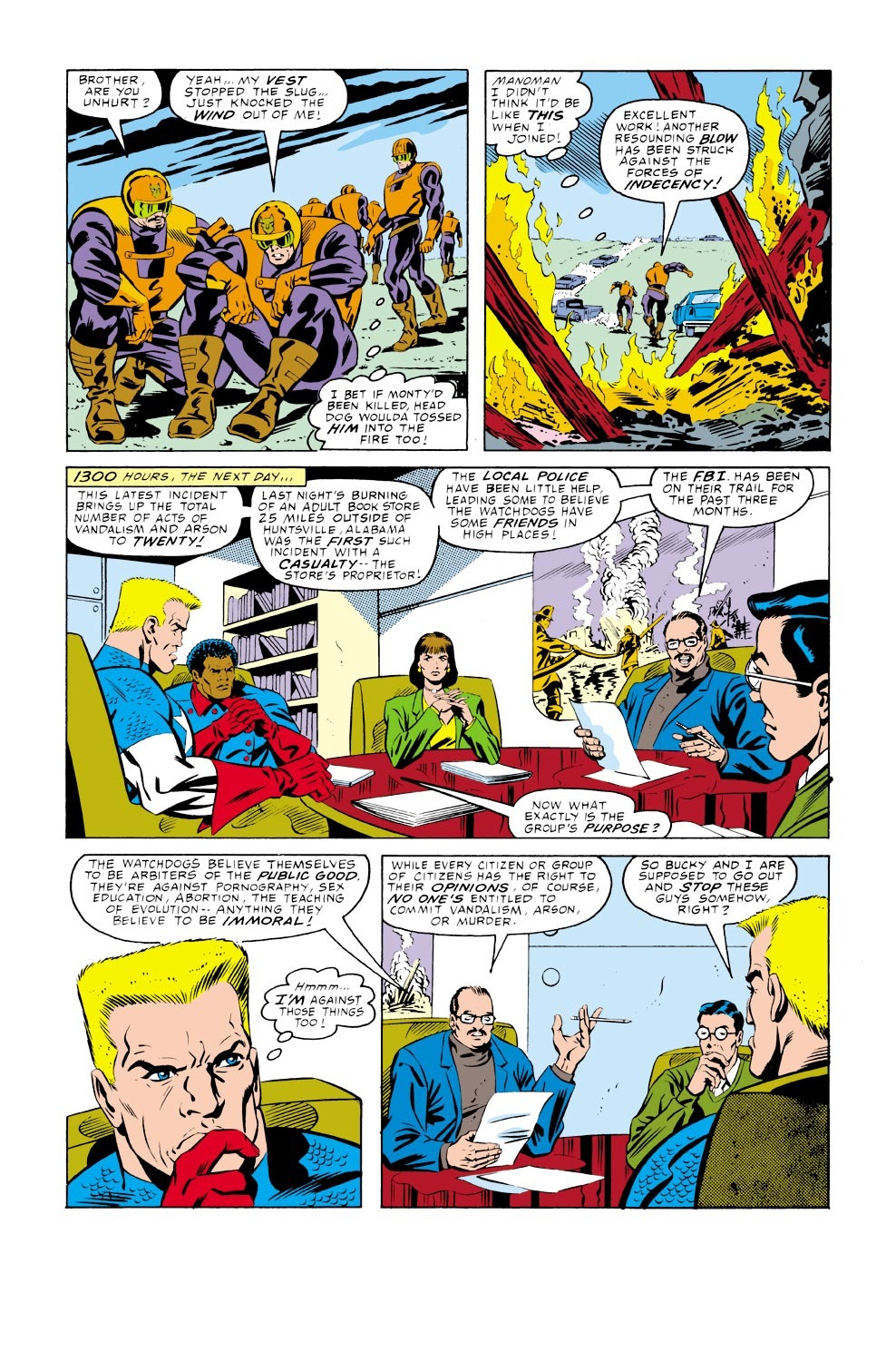 Read online Captain America (1968) comic -  Issue #335 - 10